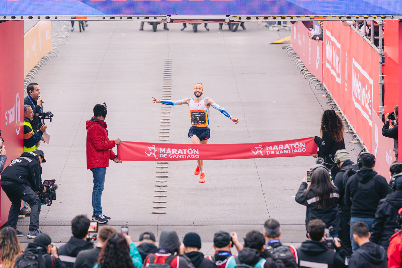 Cobertura Maratón de Santiago 2025 — fotografía y video deportivo