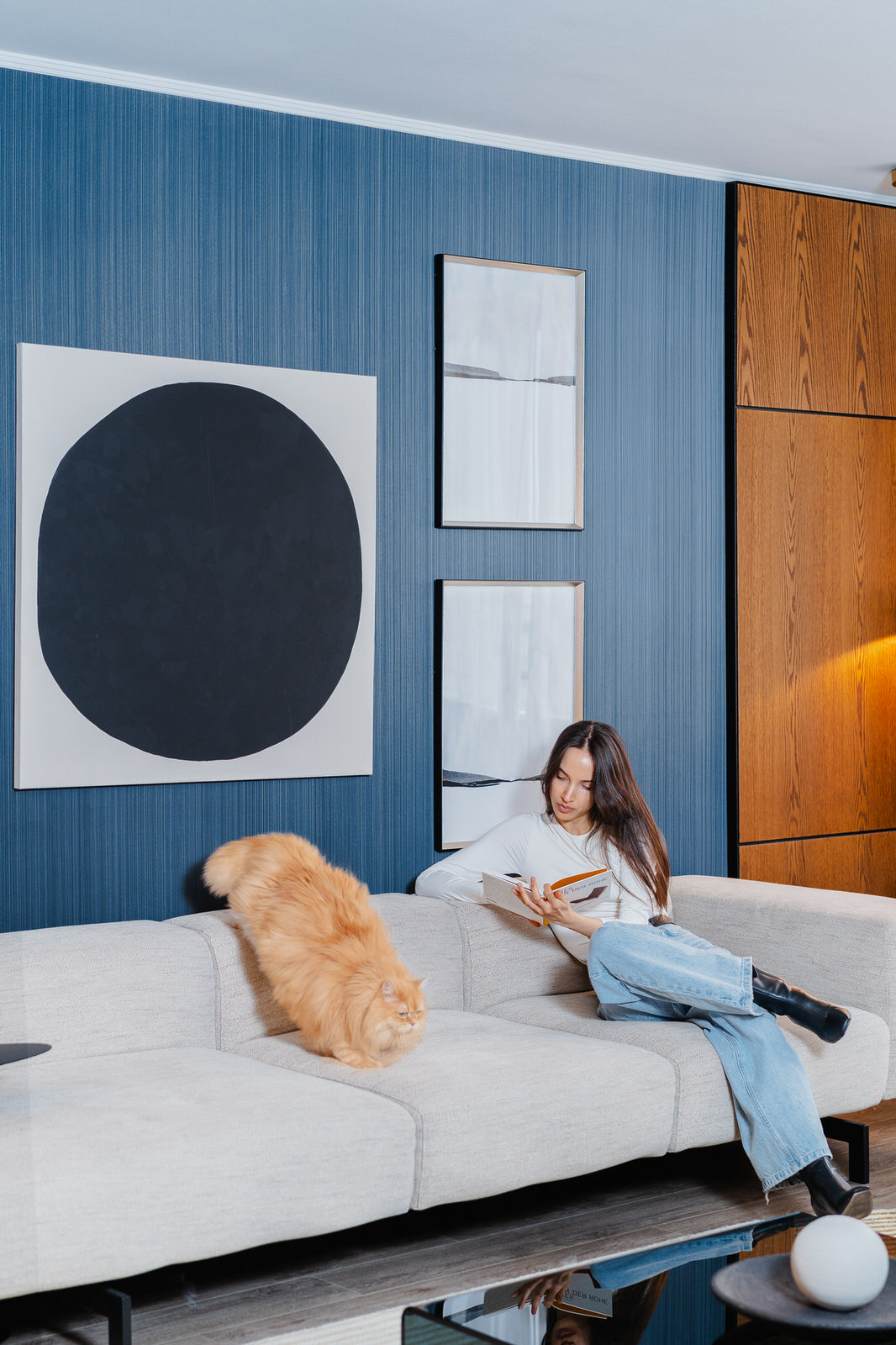 Fotografía arquitectura dormitorio decoración habitación moderna Santiago