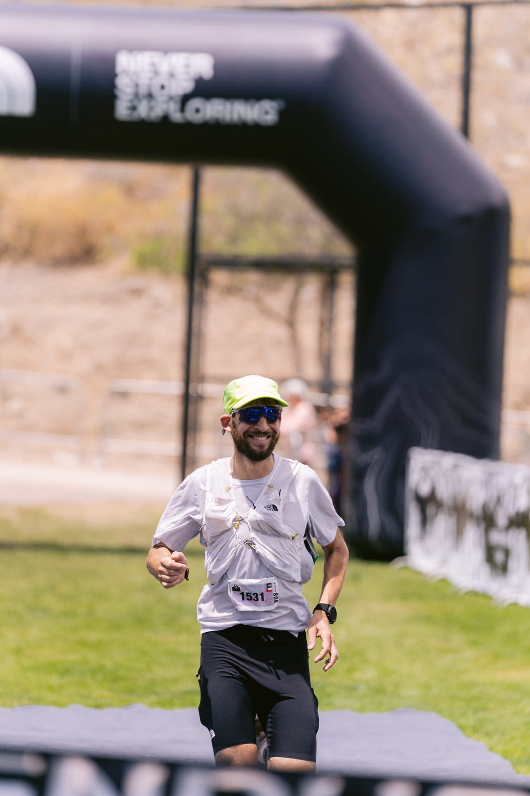Kifit TNF Endurance Trail 2025 — corredor finish area