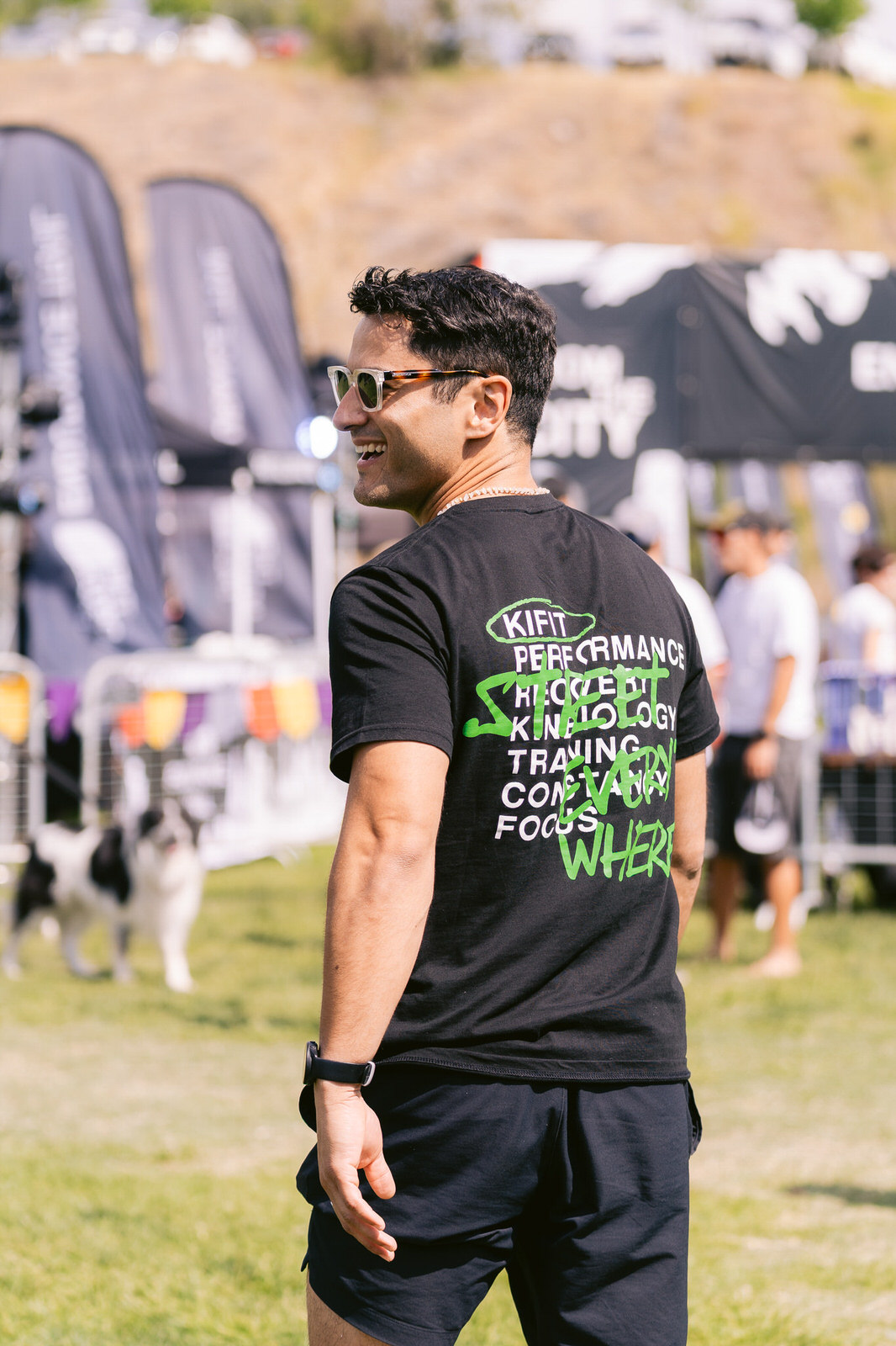 Kifit TNF Endurance Trail 2025 — hombre espalda kifit texto