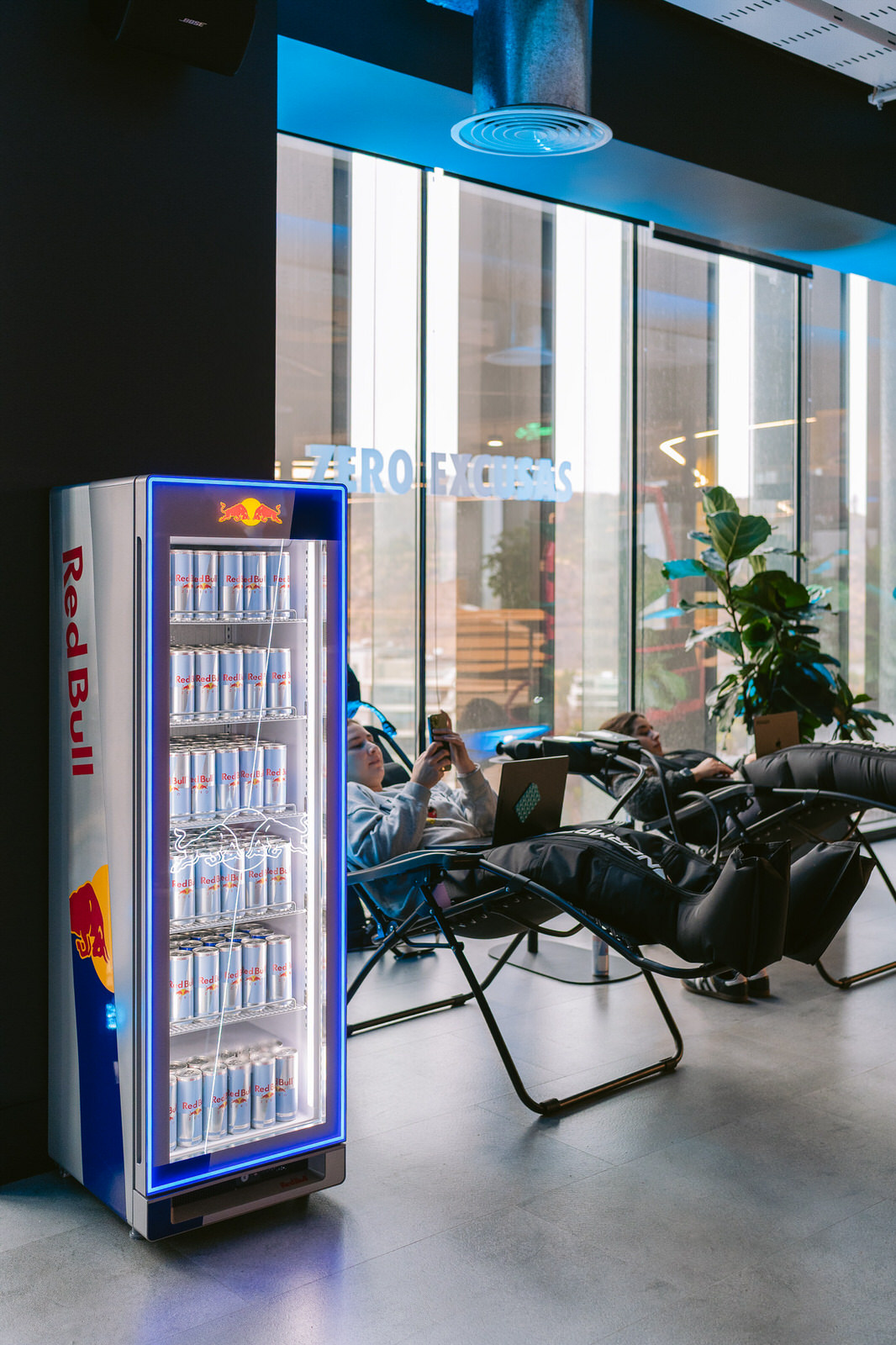 Red Bull RB Zero — fridge red bull bicicleta interior