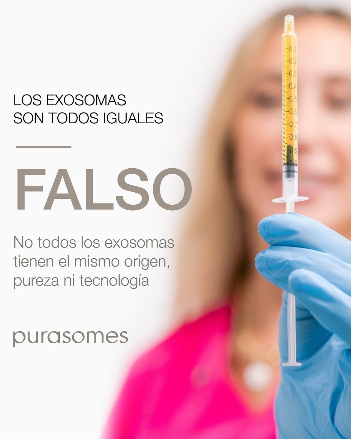 CDM Medical — Grafica rrss falso exosomas iguales