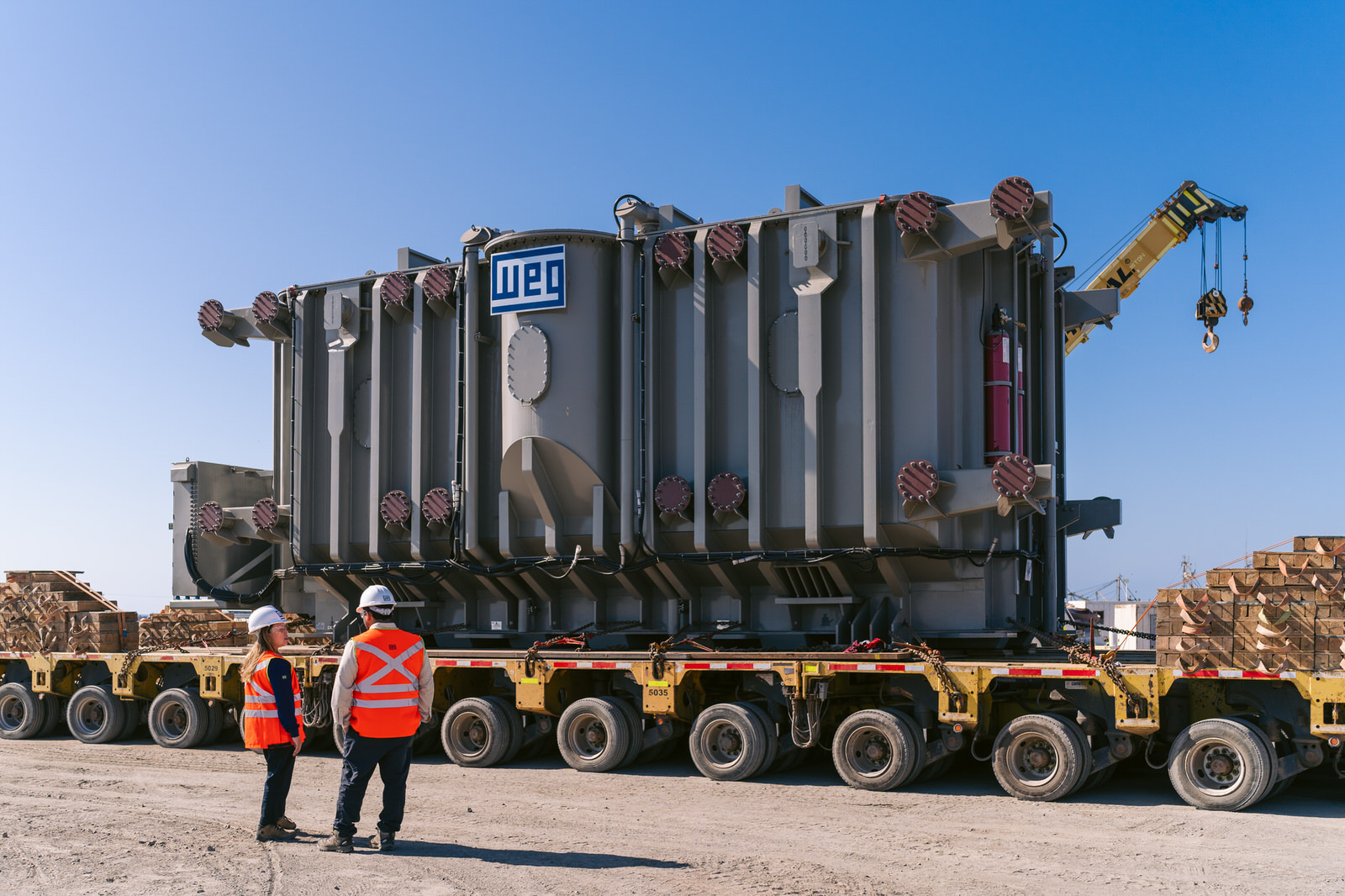 WEG Transformador Antofagasta — transformador trailer completo