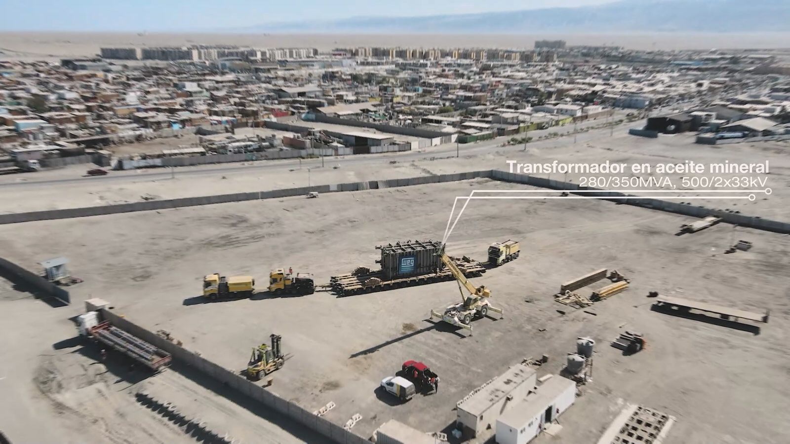 WEG Transformador Antofagasta — video corporativo resumen extendido