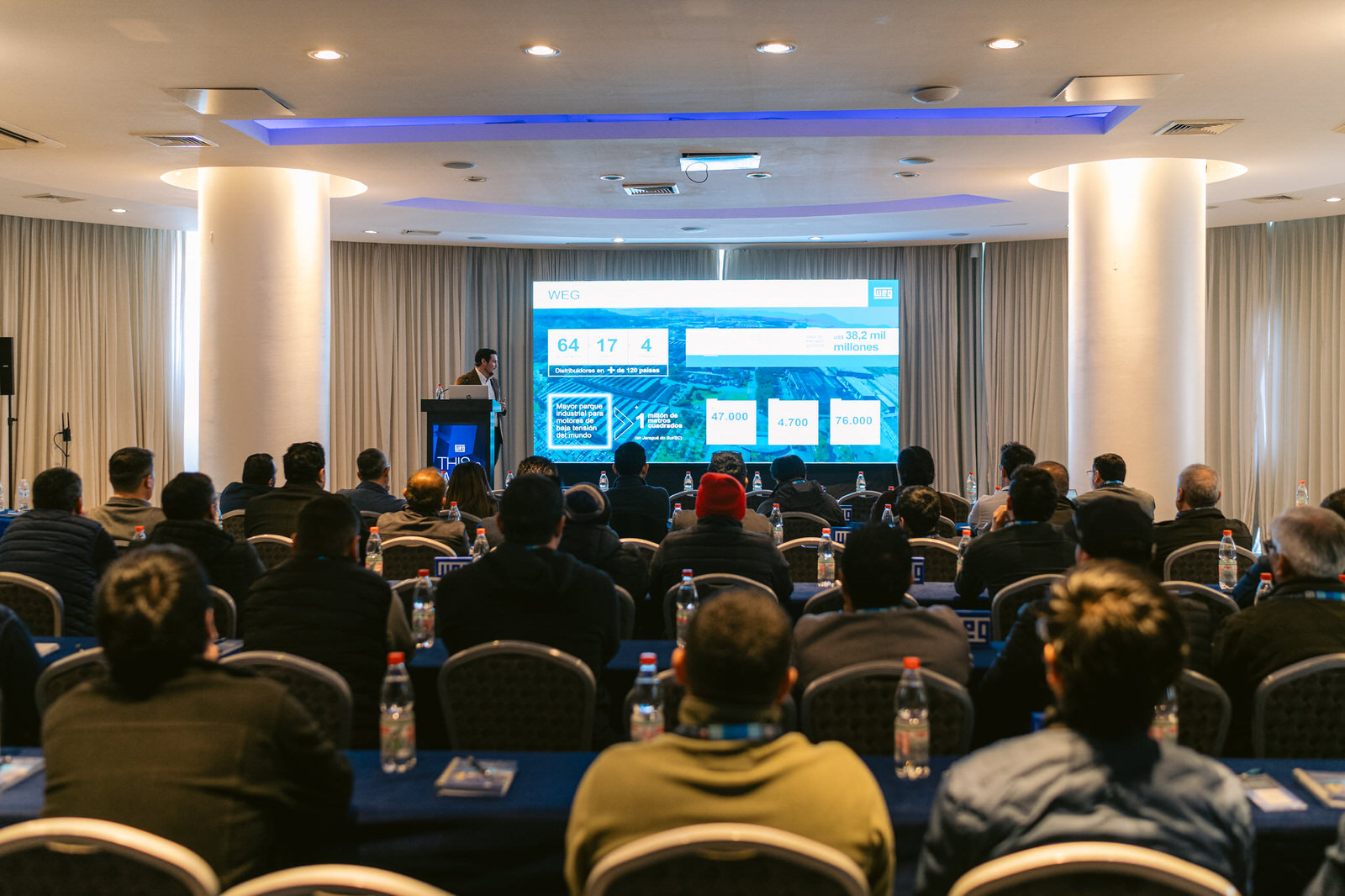 Auditorio presentación Seminario WEG Antofagasta