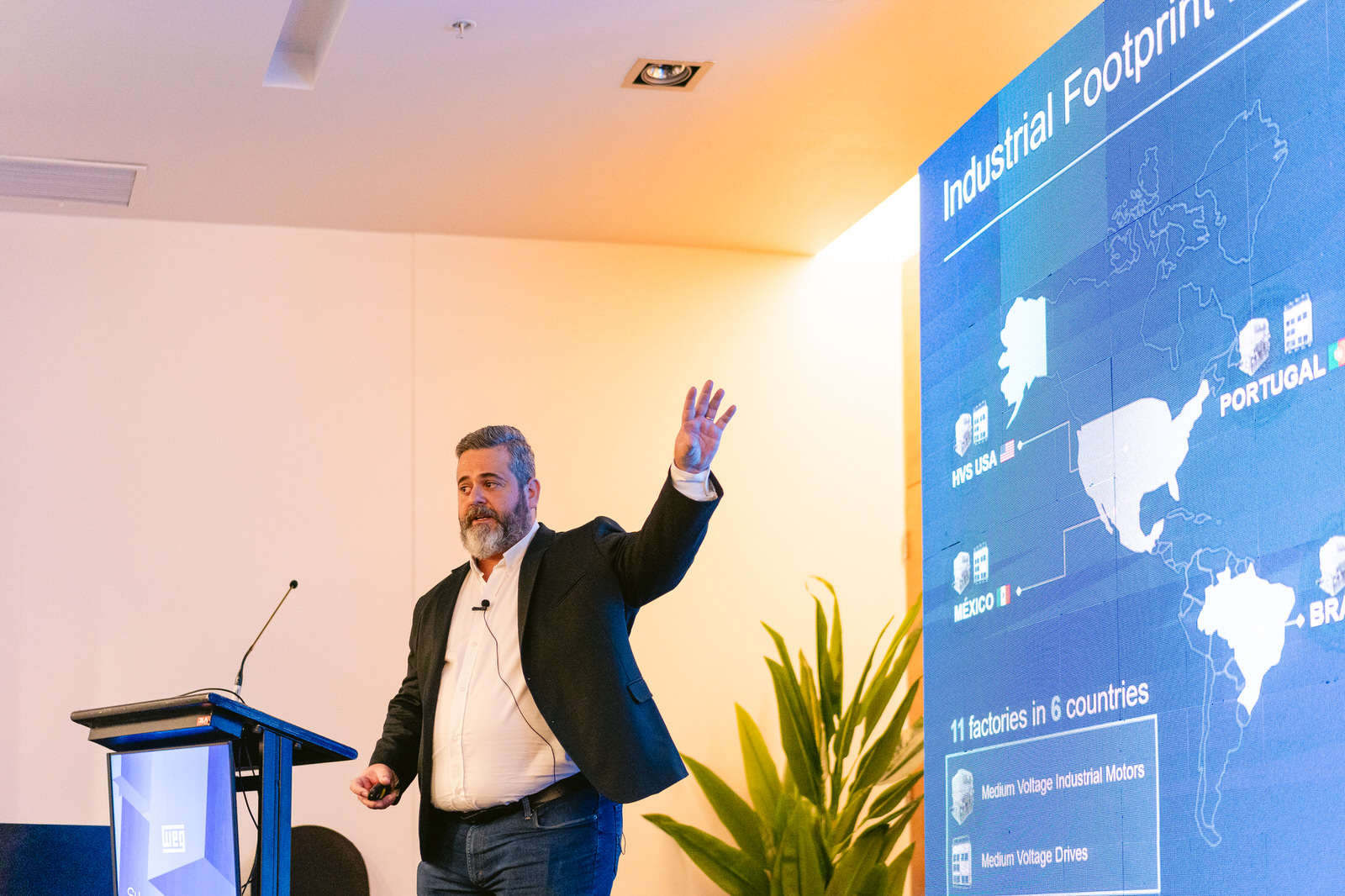 Ponente mapa global Seminario WEG Concepción